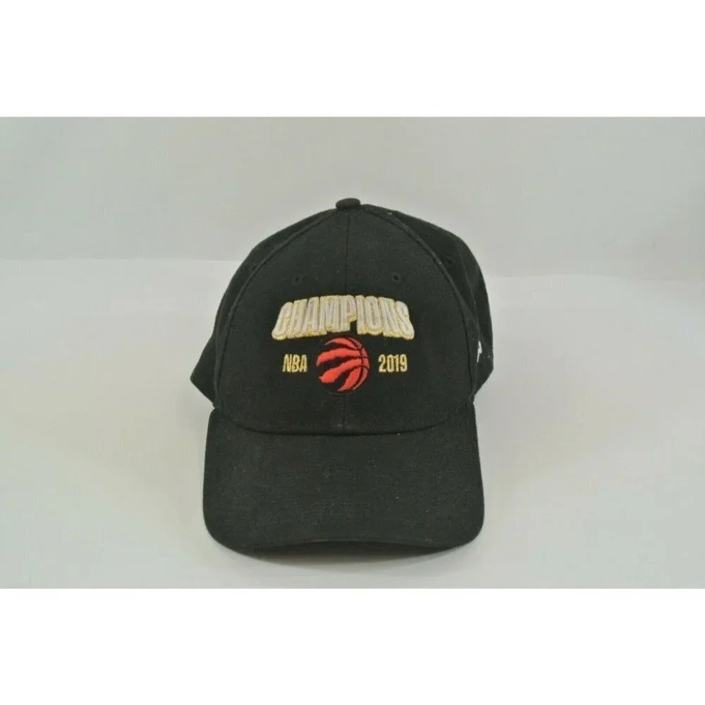 Toronto Raptors NBA Champions 2019  Hat Black Adjustable New Era